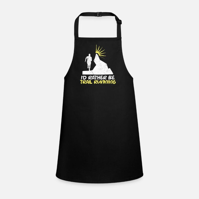 Trail Runner Running Jogging Jogger I Gift Tablier Enfant