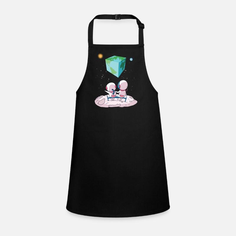 The earth is a cube Children's Apron