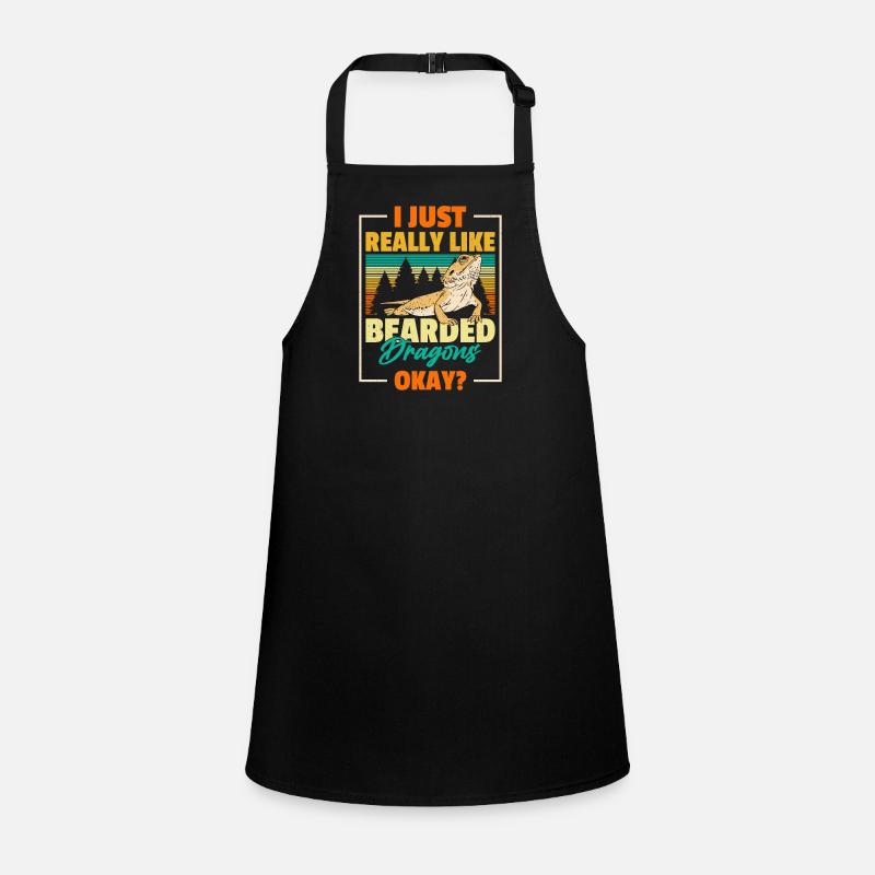 Bearded dragon Children's Apron