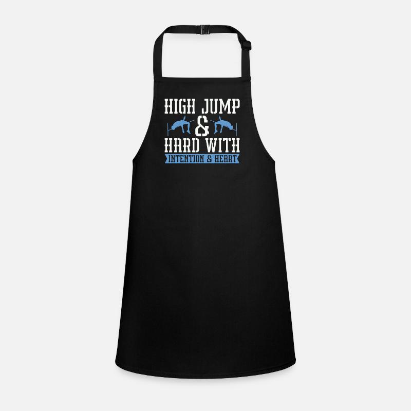 Jump High & Hard With Intention Running High Jump Children's Apron