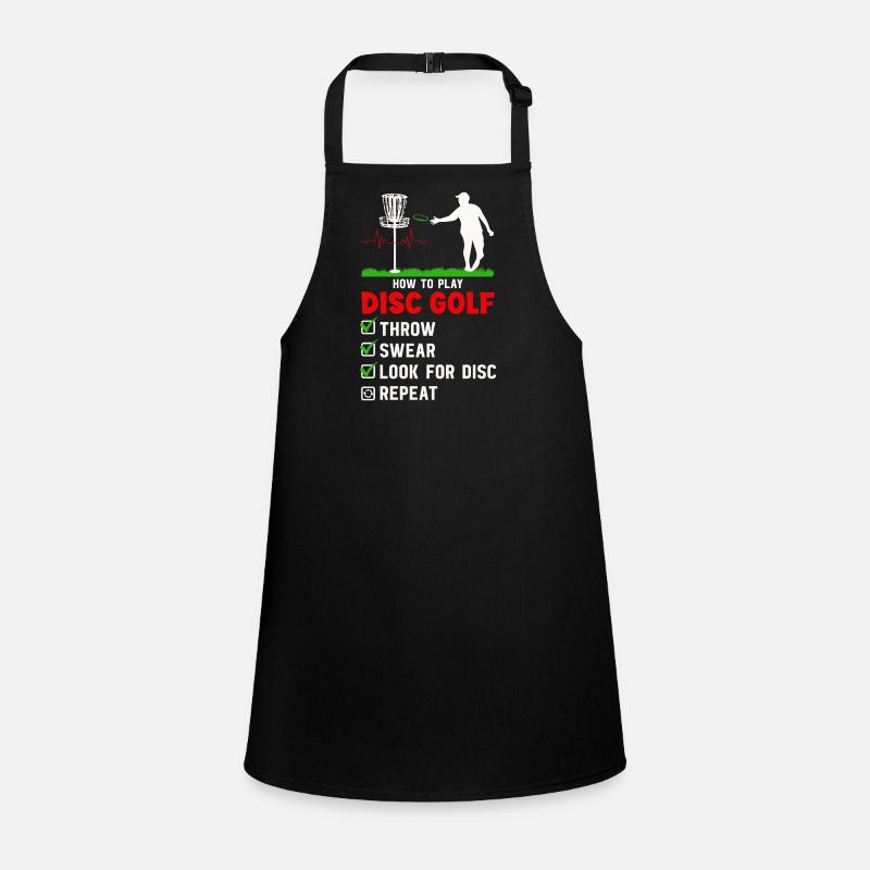 Freestyle Frisbee Disc Golf Frisbee Competition Tablier Enfant