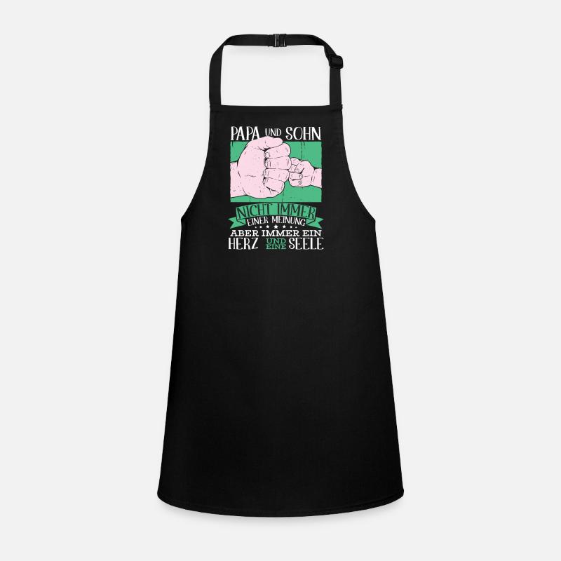 Papa Und Sohn Schürze für Kinder