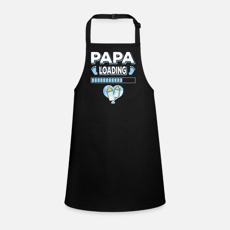 Papa Loading Father Fathers Father's Day Children's Apron