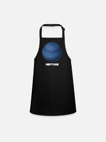 Neptune - Tablier Enfant - noir - Devant
