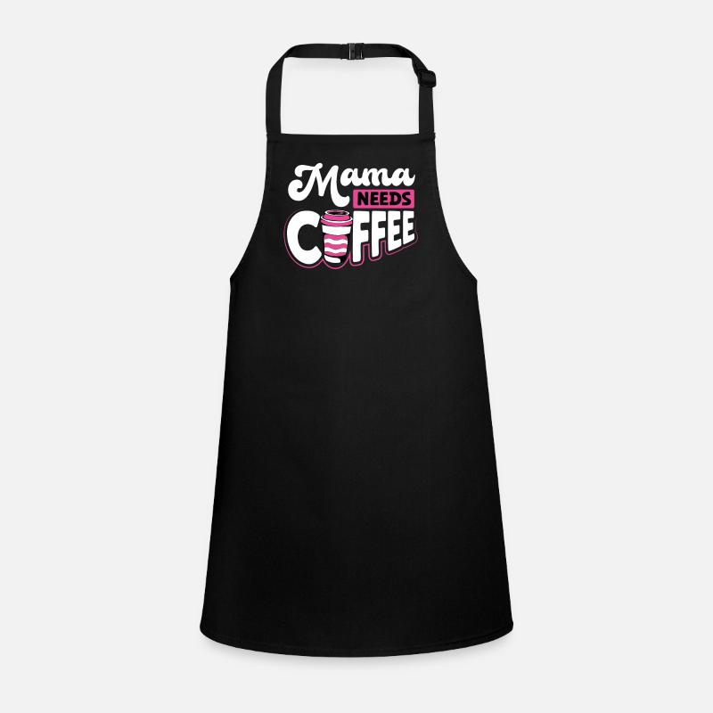 Mom needs coffee Children's Apron