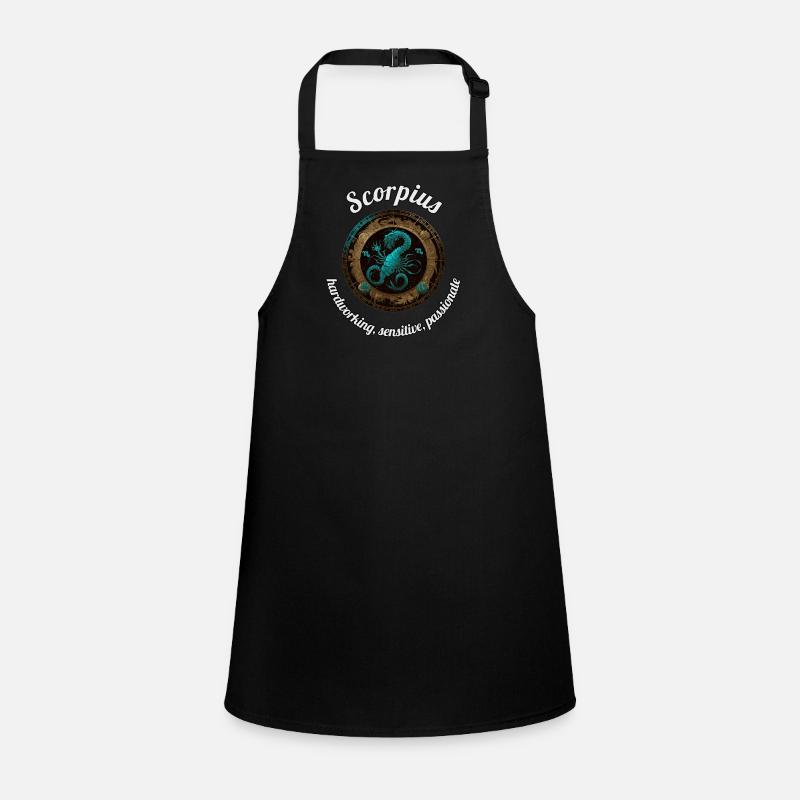 Scorpius Zodiac Sign Scorpio Astronomy Children's Apron