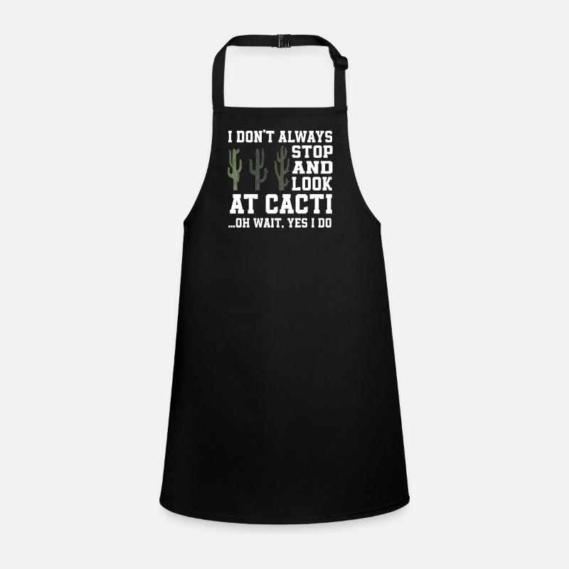 Funny Saguaro Cactus Lover Gift Children's Apron