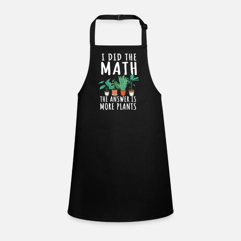 Funny garden plants saying Children's Apron