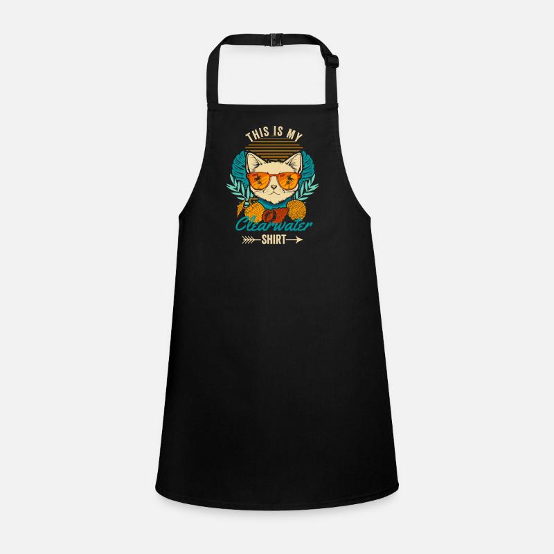 Ceci est ma chemise Clearwater Cool Retro Cat Tablier Enfant