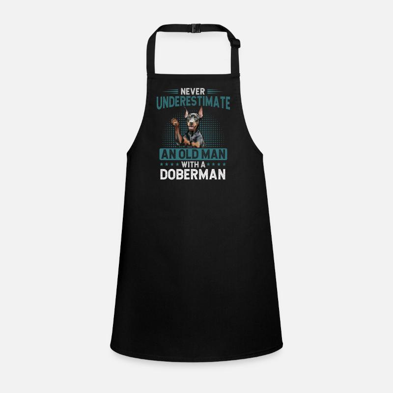Doberman Pinscher Dog Dobie Children's Apron