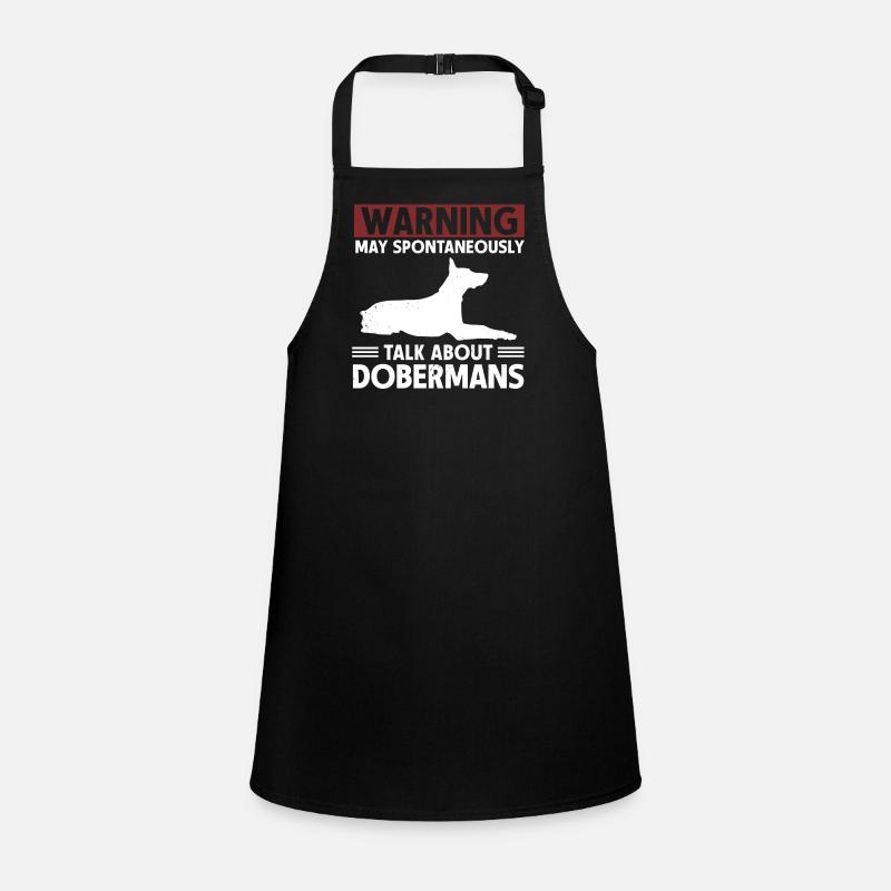Doberman Pinscher Dog Dobie Children's Apron