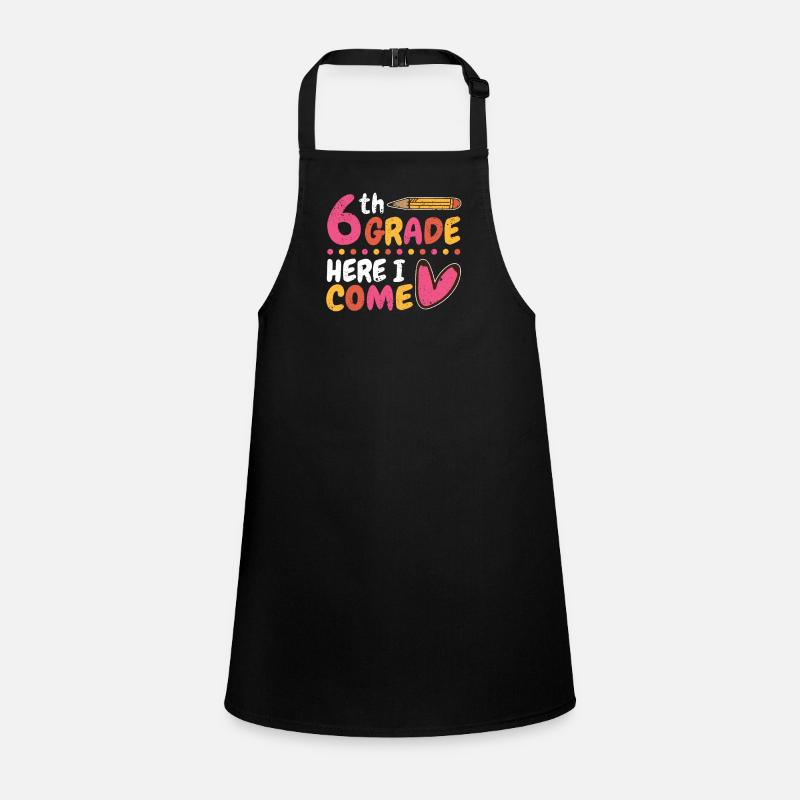6th grade: This is where I come back to school Children's Apron