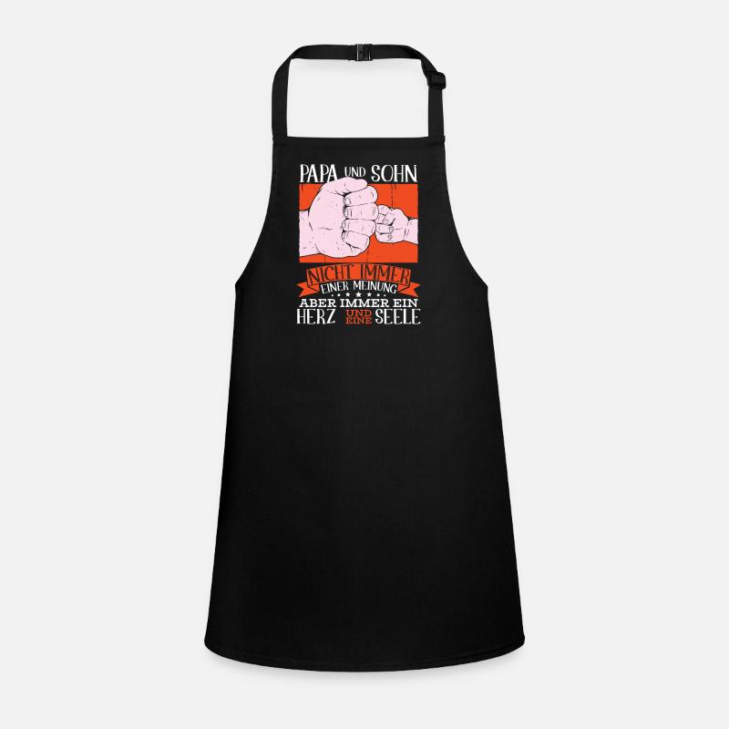 Papa & Sohn Schürze für Kinder