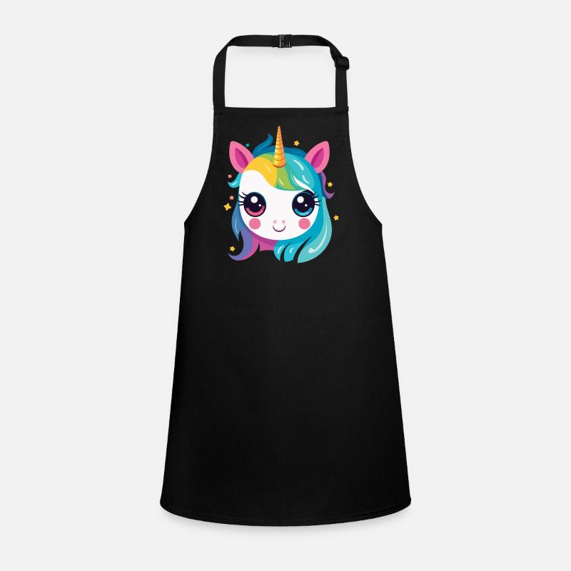 Une licorne arc-en-ciel Tablier Enfant