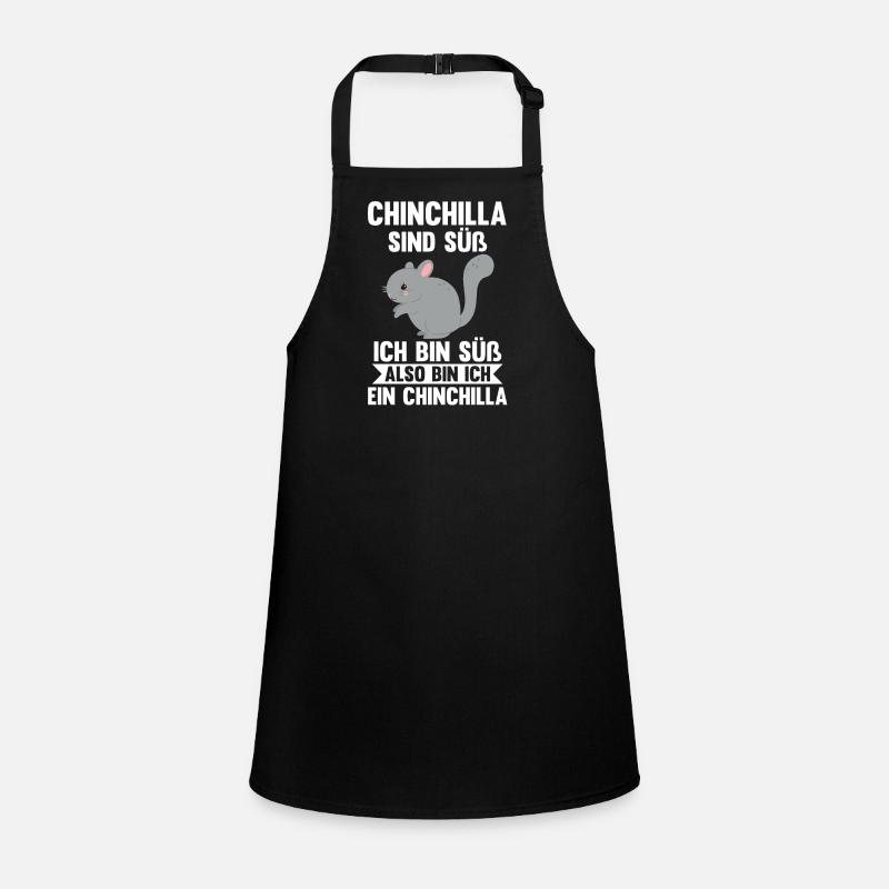 Chinchilla sind süß ich bin süß also bin ich ein C Schürze für Kinder