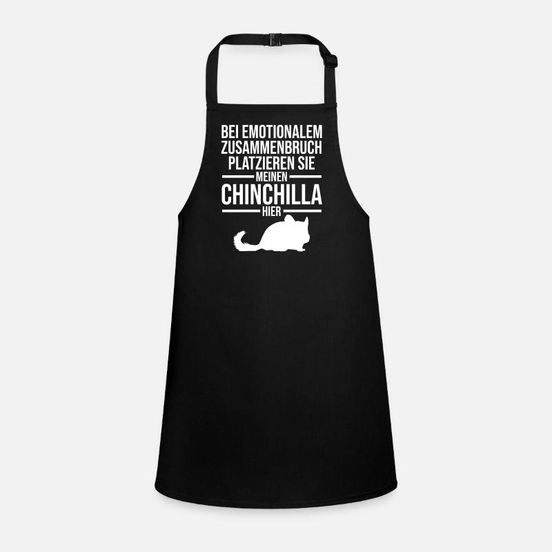 Platzieren Sie meinen Chinchilla hier Schürze für Kinder