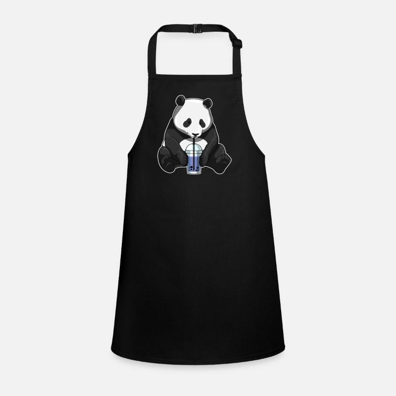 Panda Bubble Tea Tablier Enfant
