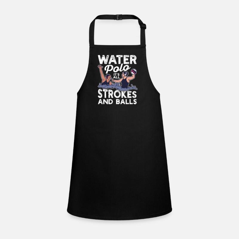 Water-polo Tout est question de tirs et de balles Équipe Tablier Enfant
