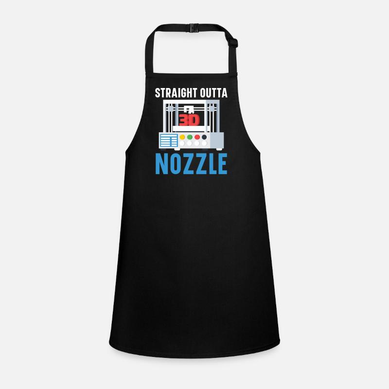Directement de l’impression 3D de Nozzle Machinist Tablier Enfant