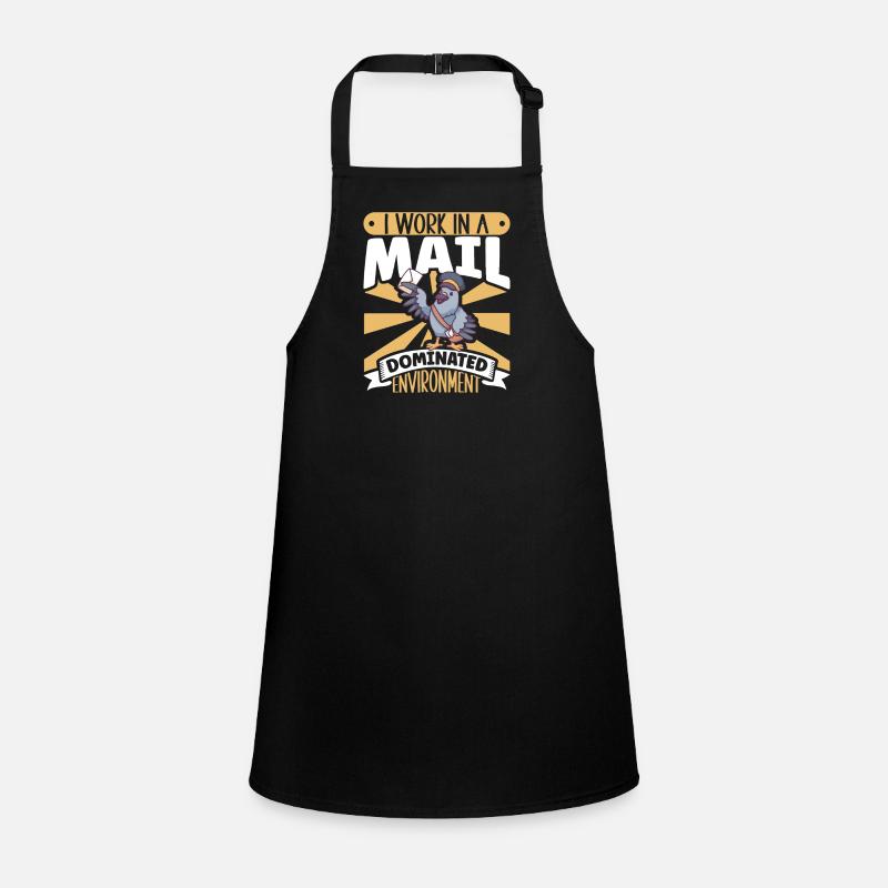 Postal worker mail lady postman mail Children's Apron