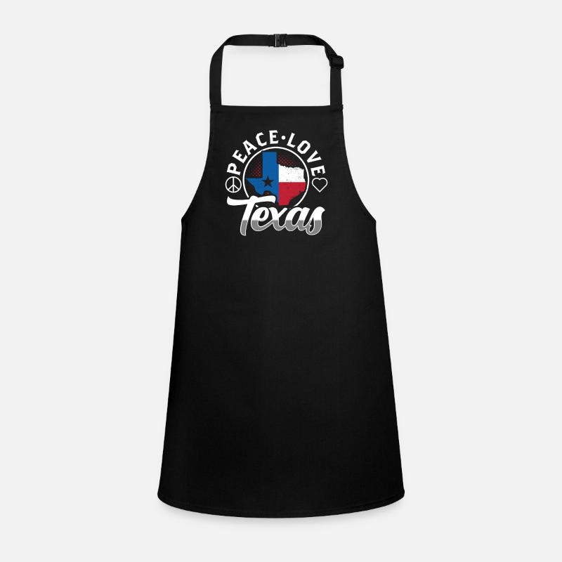 Peace Love Texas Pride Texan Texan Children's Apron