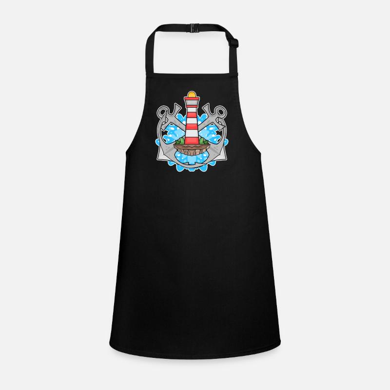 Anchor Lighthouse North Sea Children's Apron