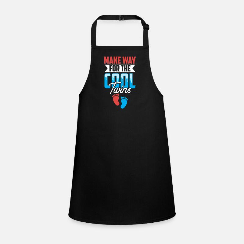Make room for the cool twins Gemini Children's Apron