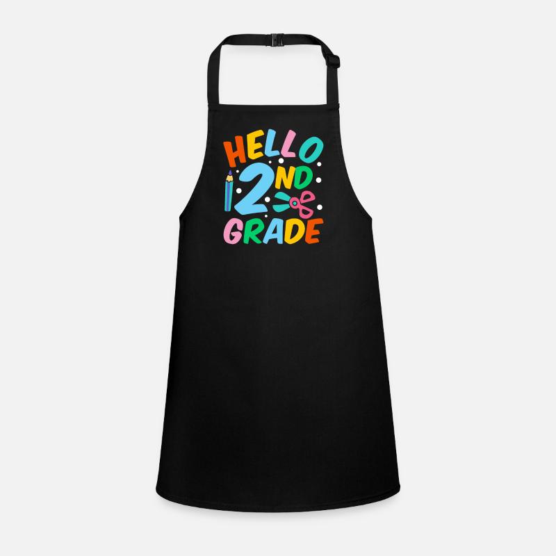 Hello 2nd Grade Second Grade Second Grader Children's Apron