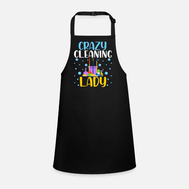 Crazy Cleaning Lady Children's Apron