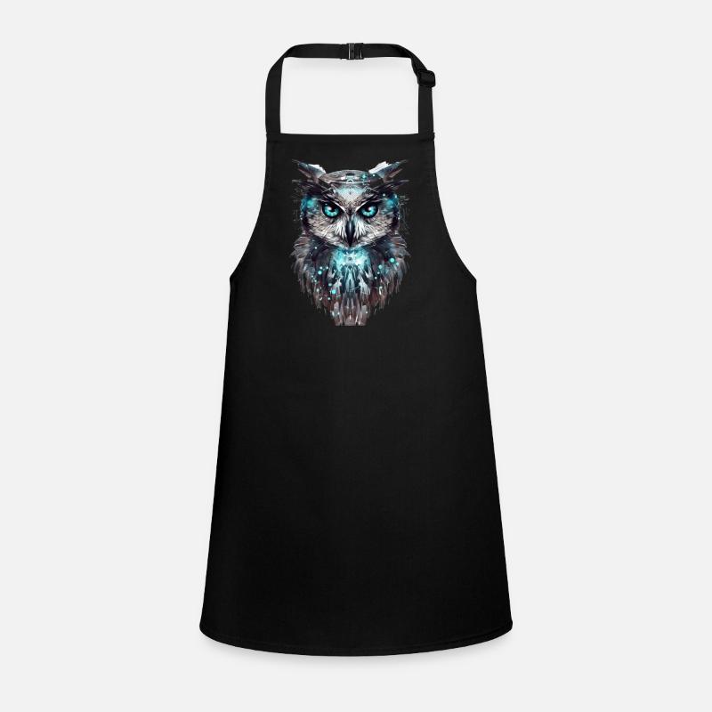 Cyber Owl Children's Apron