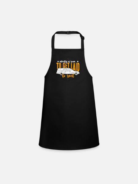 Embalmer Plenty Of Room To Get Laid Embalming - Children's Apron - black - Front