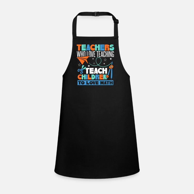 Teach Children To Love Math Children's Apron