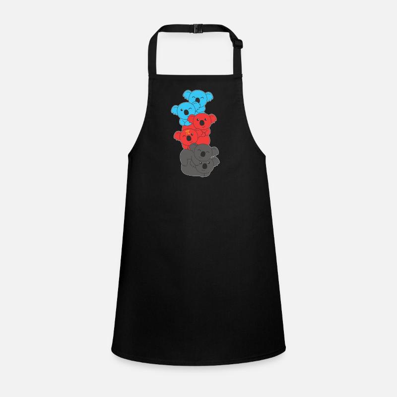 Polyamory Flag Gay Pride LGBTQ Koala Tower Children's Apron