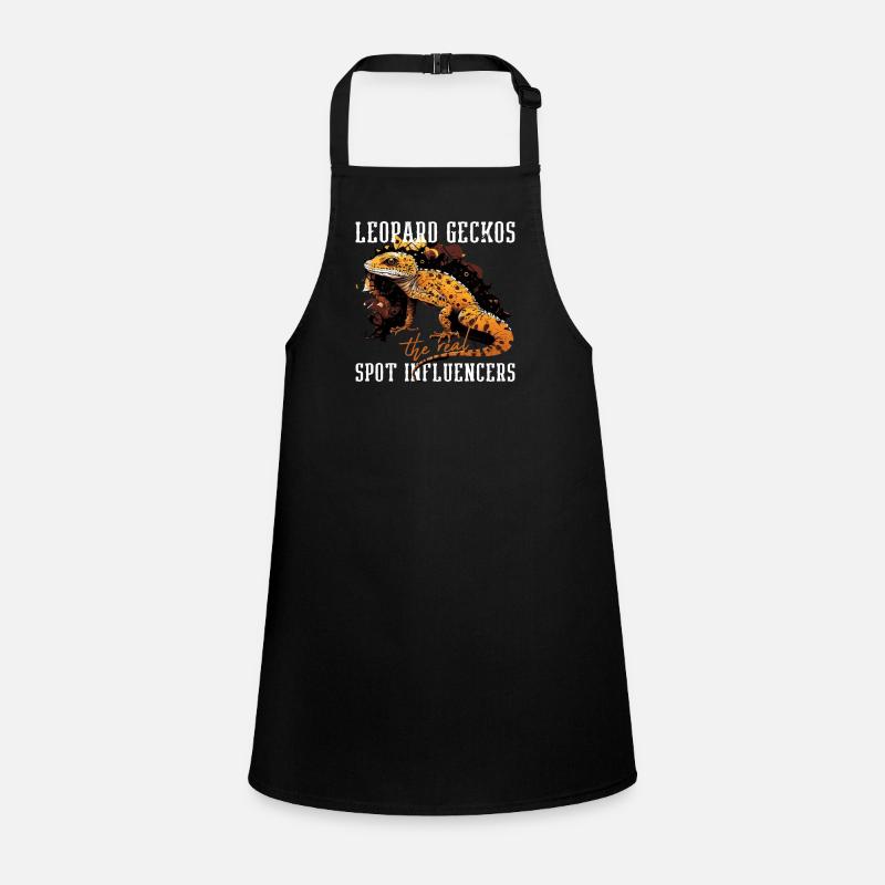 Leopard Gecko Lizard Lover Children's Apron