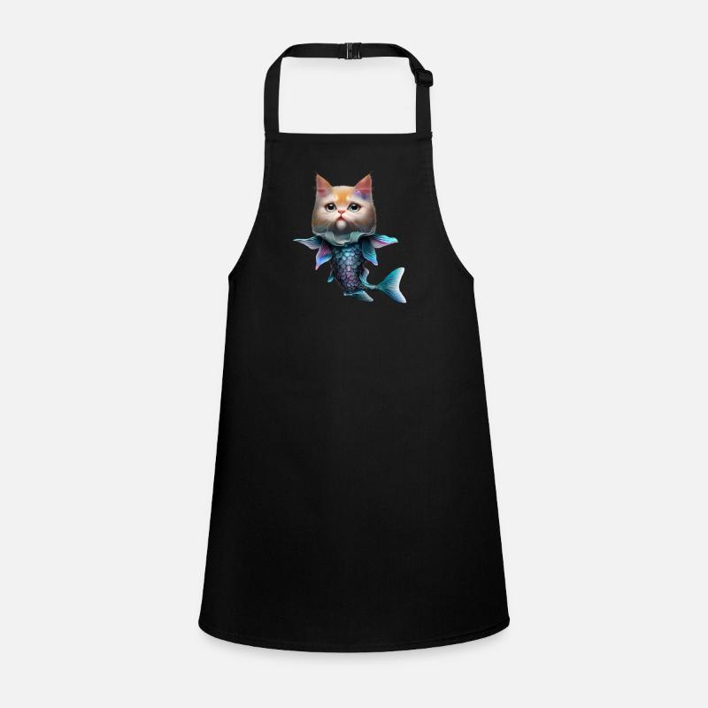 Fusion de chats de poisson Tablier Enfant