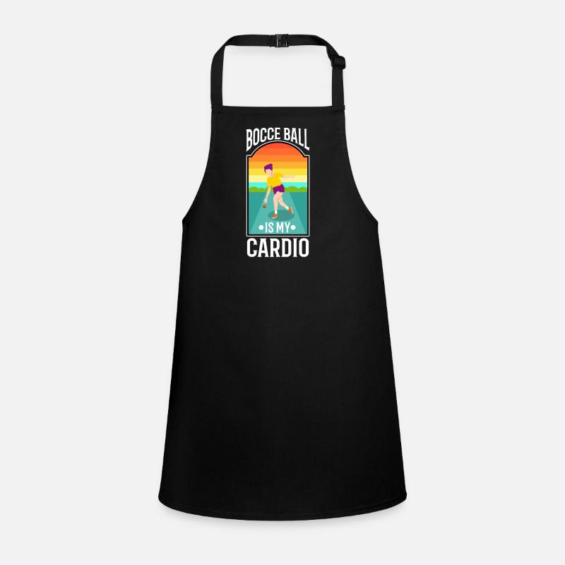 La pétanque est mon cardio Tablier Enfant