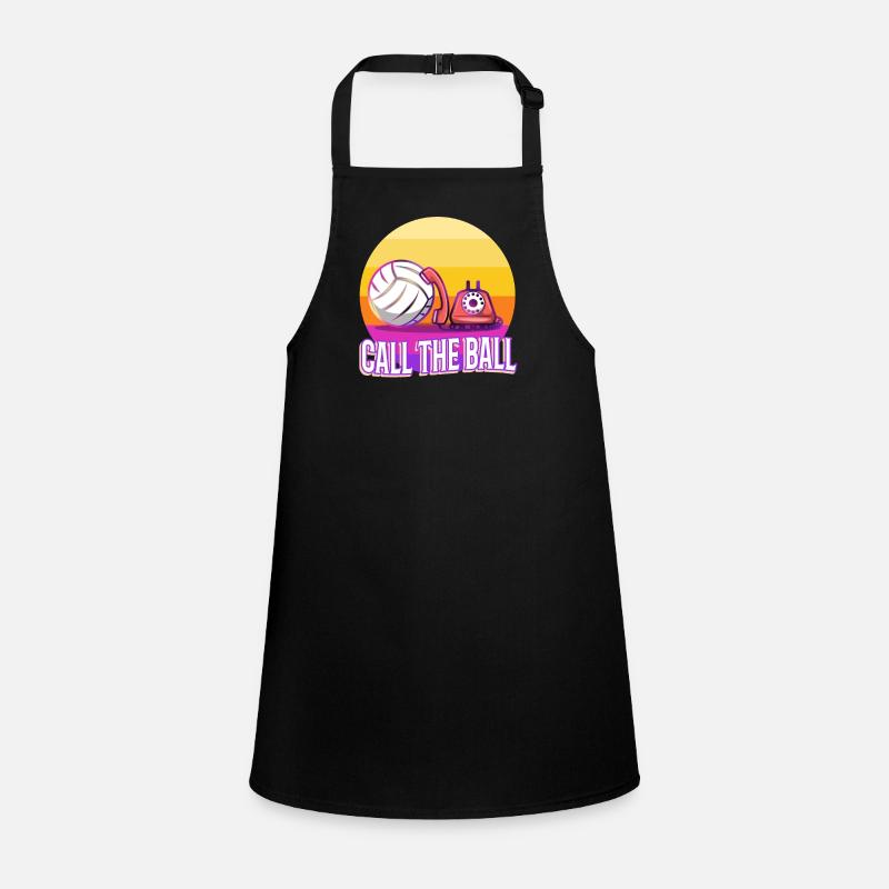 Call the ball volleyball Children's Apron