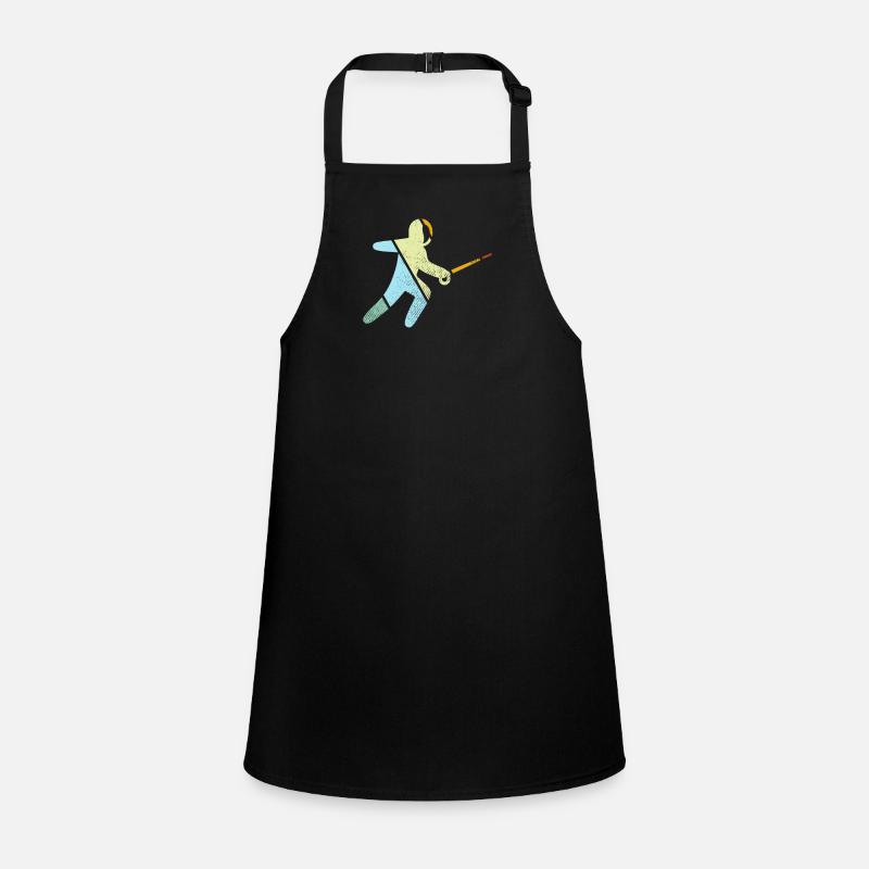 Fencing Retro Children's Apron