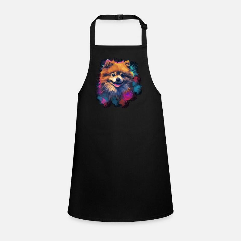 Miniature Spitz Dog Gift Saying Children's Apron