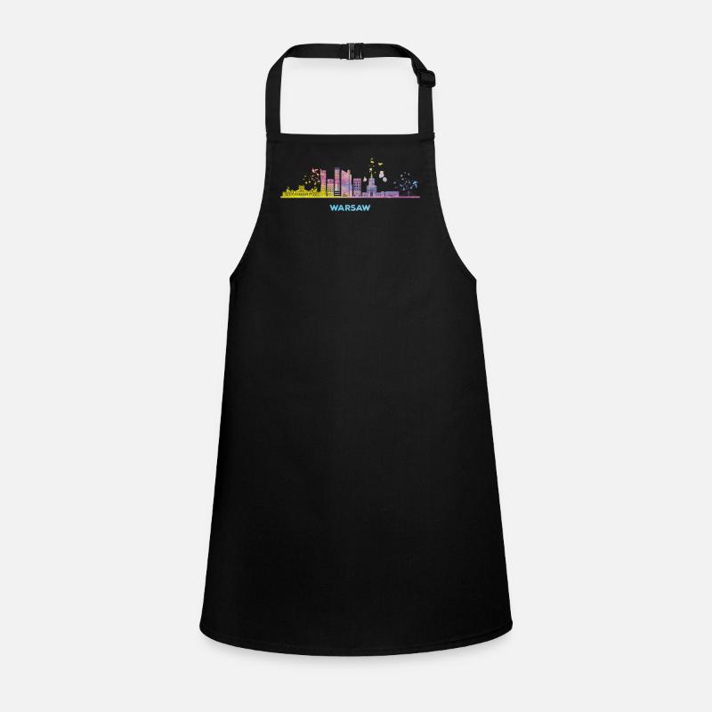 Warsaw Skyline Warsaw Children's Apron