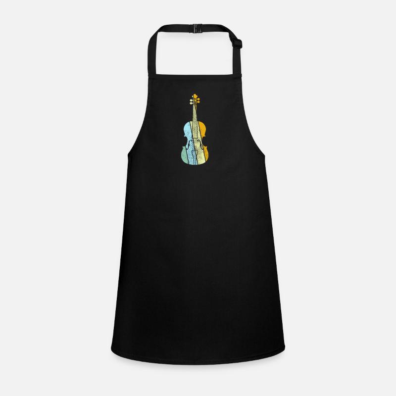Violin Retro Children's Apron