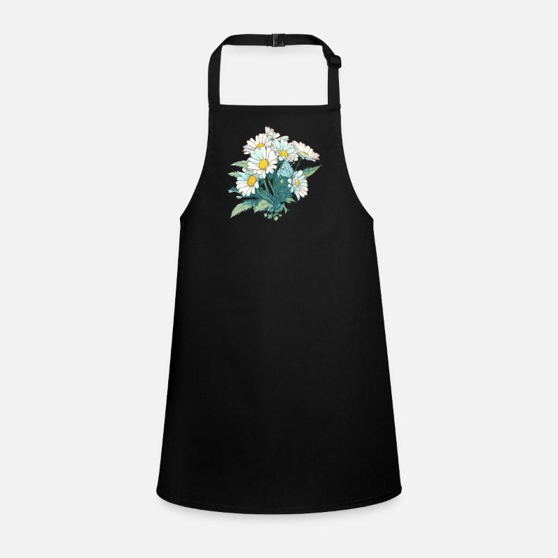 Awesome Gänseblümchen Blumen Vintage Cool Gänseblümchen Liebhaber Schürze für Kinder