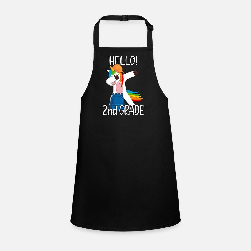 2nd grade second grader elementary school Einhorn Children's Apron