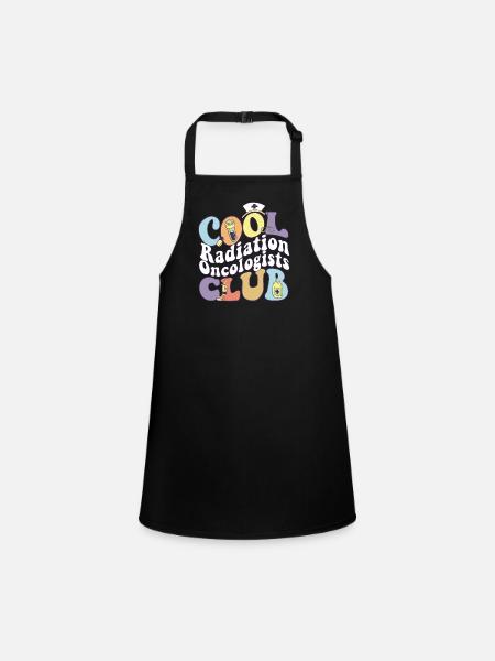 Cool Radiation Oncologists Club Rad Tech Squad - Tablier Enfant - noir - Devant