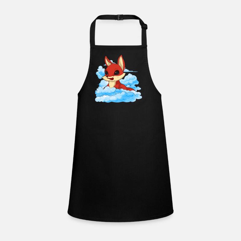 Forest Animal Lover Animal Lover Gift Cloud Fox Children's Apron