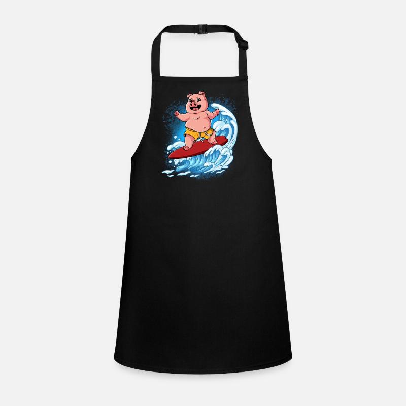 Wave surfers Surfers Surfers Children's Apron