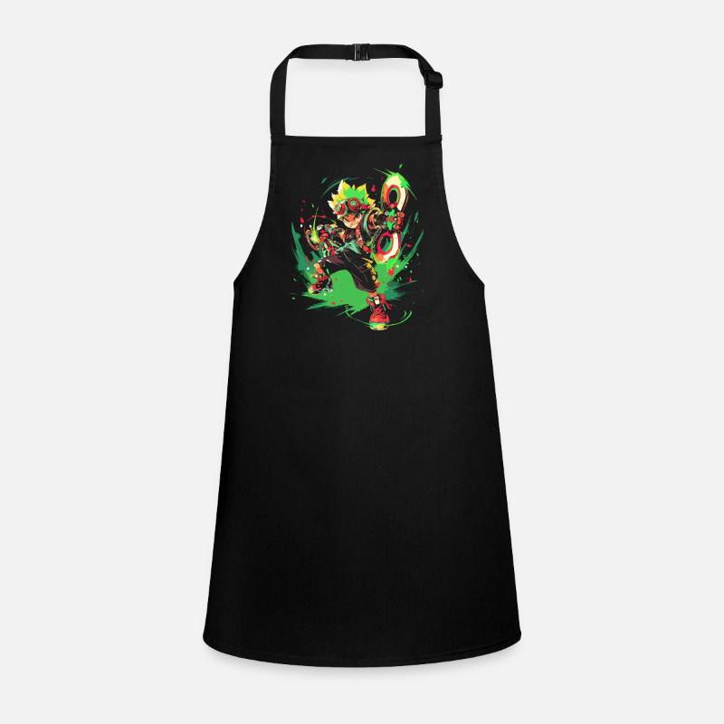 Forest Boy: Légende du jeu avec un design flash cool Tablier Enfant