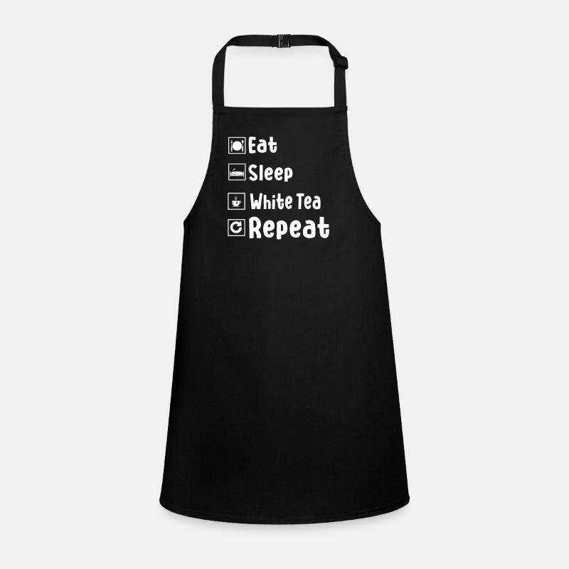 Funny White Tea Gift Children's Apron