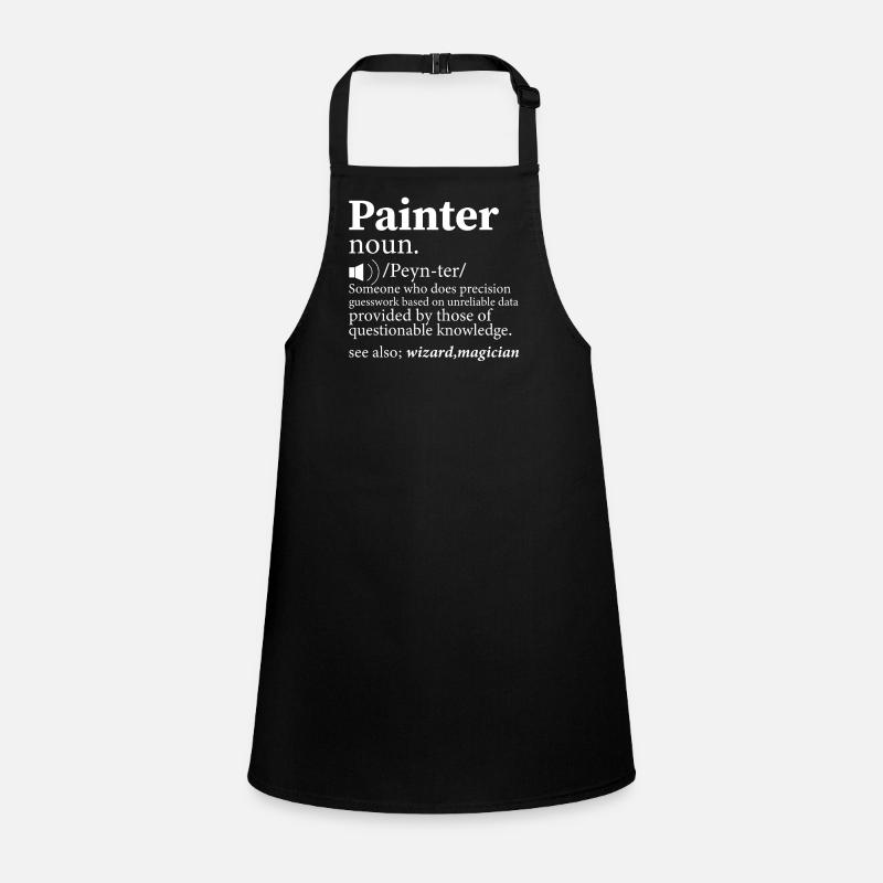 Painter noun.......... Job Profession Schürze für Kinder