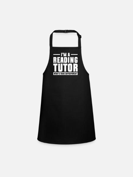 Tuteur Cadeau Tuteur - Tablier Enfant - noir - Devant